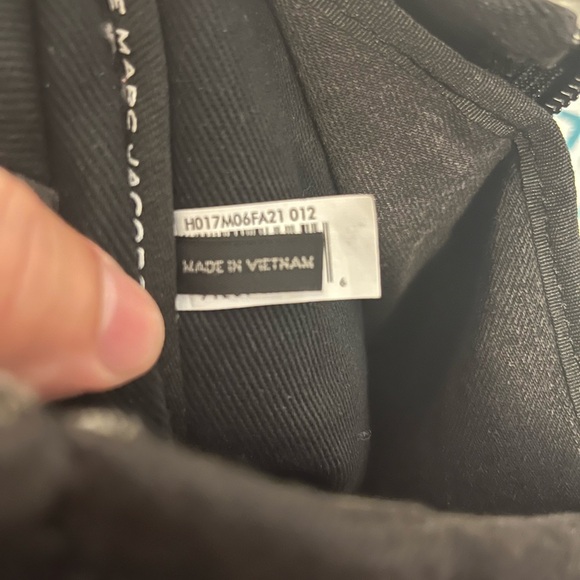 Marc Jacobs tote bag in black denim - Picture 12 of 12